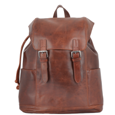 Чоловічий шкіряний рюкзак з клапаном Ashwood Leather Harvey Tan