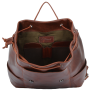 Чоловічий шкіряний рюкзак з клапаном Ashwood Leather Harvey Tan