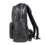 Чёрный мужской рюкзак из матовой кожи Aswood G38 BLACK