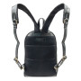 Чёрный мужской рюкзак из матовой кожи Aswood G38 BLACK