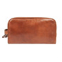 Рыжый кожаный несессер Ashwood G37 HONEY