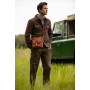 Шкіряна сумка через плече Ashwood Leather SERGIO TAN