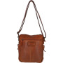 Шкіряна сумка через плече Ashwood Leather SERGIO TAN