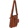 Шкіряна сумка через плече Ashwood Leather SERGIO TAN