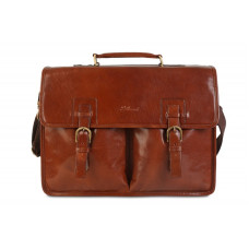 Мужской кожаный портфель Ashwood GARETH BRIEFCASE VT CHESTNUT