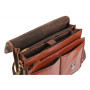Мужской кожаный портфель Ashwood GARETH BRIEFCASE VT CHESTNUT