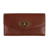 Женский кожаный кошелёк коньячного цвета Ashwood M05 COGNAC