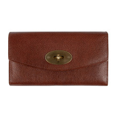 Женский кожаный кошелёк коньячного цвета Ashwood M05 COGNAC