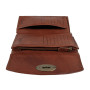 Женский кожаный кошелёк коньячного цвета Ashwood M05 COGNAC