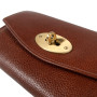 Женский кожаный кошелёк коньячного цвета Ashwood M05 COGNAC
