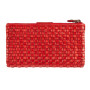 Красный женский кошелёк кожаный Ashwood D83 RED