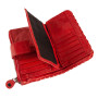 Красный женский кошелёк кожаный Ashwood D83 RED