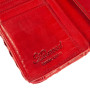 Красный женский кошелёк кожаный Ashwood D83 RED