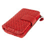 Красный женский кошелёк кожаный Ashwood D83 RED
