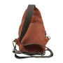 Рыжая кожаная сумка-слинг Ashwood 8147 TEMPONADO TAN