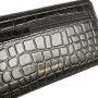 Чёрный женский кошелёк Ashwood C05 BLACK