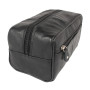 Чёрный кожаный несессер Ashwood 1450 BLK