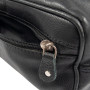 Чёрный кожаный несессер Ashwood 1450 BLK
