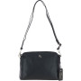 Чёрная женская сомочка через плечо Ashwood 63787 BLACK