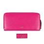 Женский кожаный большой кошелёк Ashwood J51 RASPBERRY-SORBET