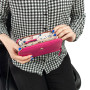 Женский кожаный большой кошелёк Ashwood J51 RASPBERRY-SORBET