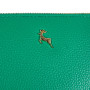 Зелений гаманець з натуральної шкіри Ashwood J51 GUMDROP-GREEN