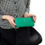 Зелений гаманець з натуральної шкіри Ashwood J51 GUMDROP-GREEN