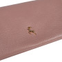 Пудровый женский кошелёк из фактуной кожи Ashwood J56 WOOD ROSE