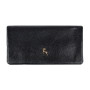 Чёрный женский кошелёк из фактуной кожи Ashwood J56 BLACK