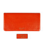 Оранжевый женский кошелёк из фактуной кожи Ashwood J56 MANDARIN