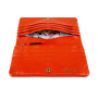 Оранжевый женский кошелёк из фактуной кожи Ashwood J56 MANDARIN