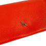 Оранжевый женский кошелёк из фактуной кожи Ashwood J56 MANDARIN
