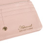 Персиковый женский кошелёк из фактуной кожи Ashwood J56 PEACH WHIP