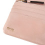 Персиковый женский кошелёк из фактуной кожи Ashwood J56 PEACH WHIP