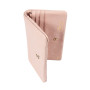 Персиковый женский кошелёк из фактуной кожи Ashwood J56 PEACH WHIP