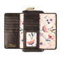 Чёрный кожаный кошелёк женский Ashwood J54 Black