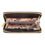 Чёрный кожаный кошелёк женский Ashwood J54 Black