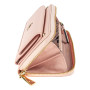 Кожаный кошелёк женский пудрового цвета Ashwood J54 PEACH WHIP