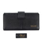 Черный женский кошелёк из фактурной кожи Ashwood Ashwood J53 BLACK