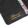 Черный женский кошелёк из фактурной кожи Ashwood Ashwood J53 BLACK