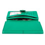Зелений жіночий гаманець із фактурної шкіри Ashwood Ashwood J53 GUMDROP-GREEN