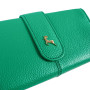 Зелений жіночий гаманець із фактурної шкіри Ashwood Ashwood J53 GUMDROP-GREEN