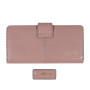 Светло-розовий женский кошелёк из кожи Ashwood Ashwood J53 WOOD ROSE