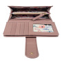 Светло-розовий женский кошелёк из кожи Ashwood Ashwood J53 WOOD ROSE