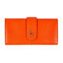 Оранжевый женский кошелёк из кожи Ashwood Ashwood J53 MANDARIN