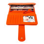 Оранжевый женский кошелёк из кожи Ashwood Ashwood J53 MANDARIN