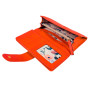 Оранжевый женский кошелёк из кожи Ashwood Ashwood J53 MANDARIN