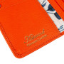 Оранжевый женский кошелёк из кожи Ashwood Ashwood J53 MANDARIN