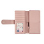 Пудровый женский кошелёк из кожи Ashwood Ashwood J53 PEACH WHIP