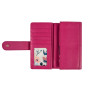 Розовый женский кошелёк из кожи Ashwood Ashwood J53 RASPBERRY-SORBET